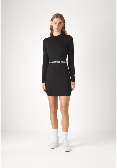 Трикотажное платье FITTED TEE DRESS