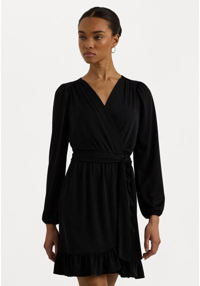 Трикотажное платье BELTED STRETCH JERSEY DRESS