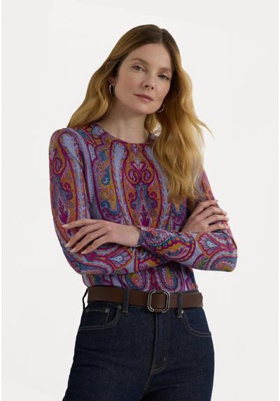 Пуловер PAISLEY COTTON BLEND JUMPER