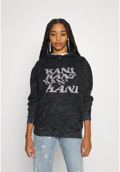 Кофта BLURRY RETRO LOGO HEAVY WASHED HOODIE