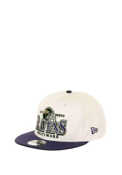 Кепка BALTIMORE RAVENS NFL WHITE ORIGINAL TEAMCOLOUR HELMET PURPLE 9FIFTY SNAPBACK CAP NEW ERA