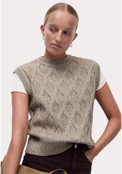 Пуловер TEXTURED KNITTED VEST