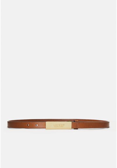 Ремень LOGO LEATHER SKINNY BELT