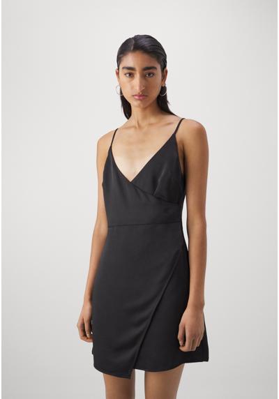 Коктельное платье EXCLUSIVE WRAP SLIP DRESS