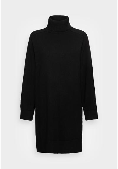 Трикотажное платье DRESS LONGSLEEVE STAND UP COLLAR