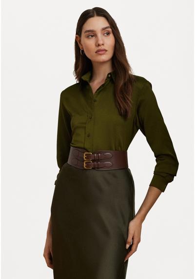 Блуза-рубашка CLASSIC FIT SATIN CHARMEUSE SHIRT