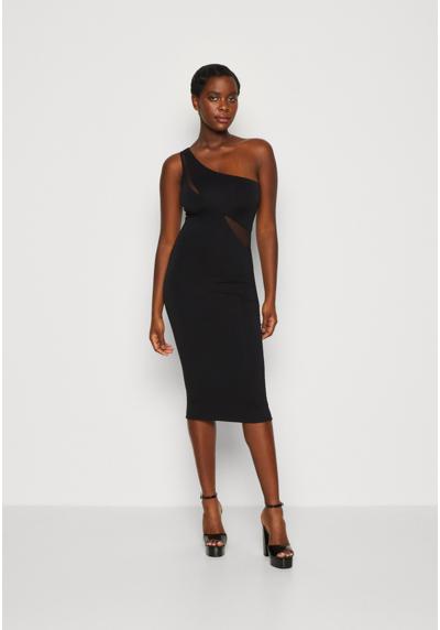 Трикотажное платье ZAKERA CONTRAST MIDI DRESS