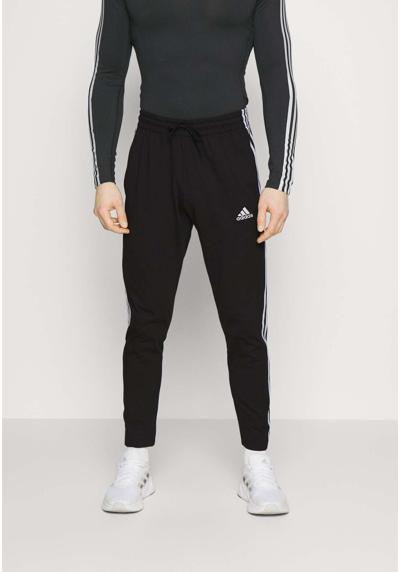 Брюки ESSENTIALS SINGLE TAPERED OPEN HEM 3 STRIPES PANTS