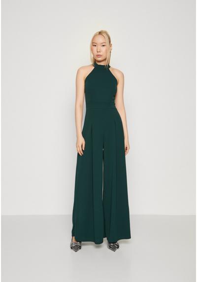 Комбинезон LEILA HALTER NECK WIDE LEG