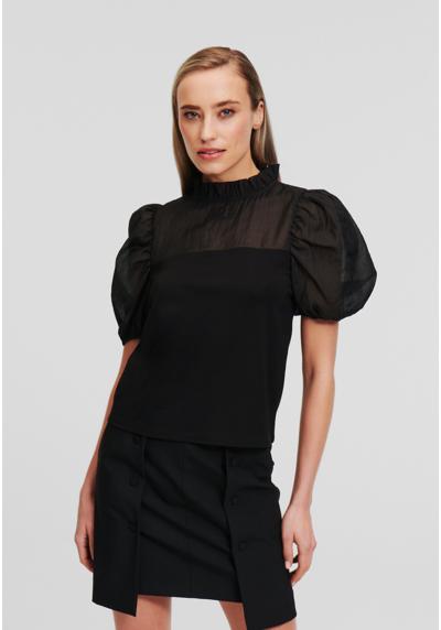 Футболка ORGANZA PANELED