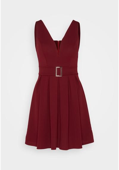 Трикотажное платье DEBBIE BUCKLE SKATER DRESS