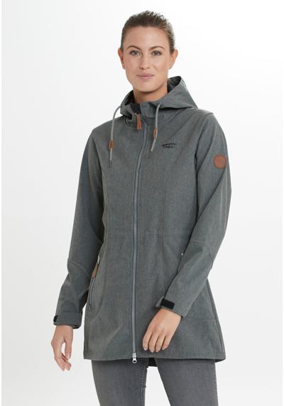 Куртка LILAN W MELANGE WASSERDICHTE SOFTSHELL