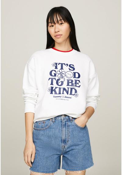 Кофта SLOGAN CREW NECK