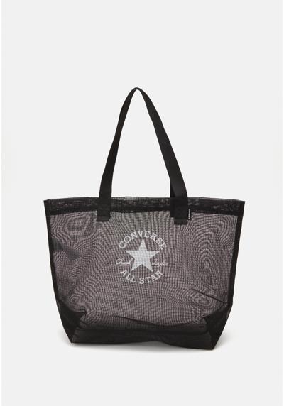 PATCH PRINT MESH TOTE UNISEX - Shopping Bag PATCH PRINT MESH TOTE UNISEX