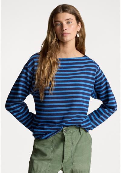 Кофта STRIPED BOATNECK JERSEY TEE