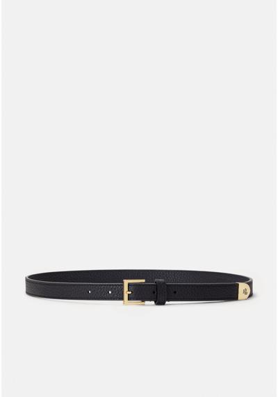 Ремень PEBBLED LEATHER SKINNY BELT