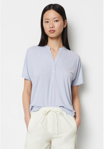 Блузка SHORT-SLEEVE PLACKET AT FRONT