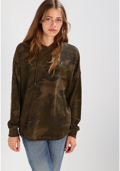 Пуловер LADIES OVERSIZED CAMO HOODY