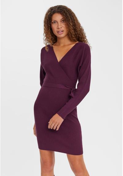 Платье-футляр VMHOLLYREM V NECK DRESS