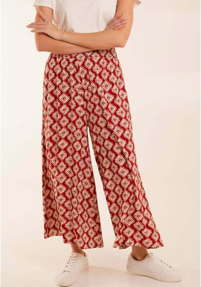 Юбка SHIRRED WAIST WIDE LEG AZTEC