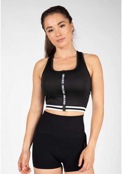 Топ MESA ZIP FRONT CROP