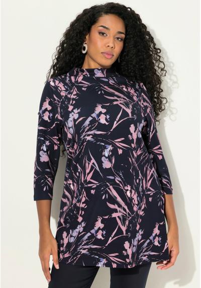 Кофта ABSTRACT FLORAL COLLARED