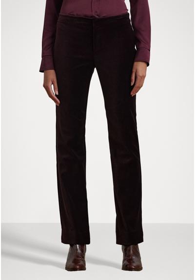 Брюки STRETCH VELVET STRAIGHT LEG PANT