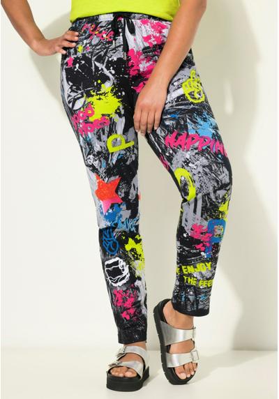 Брюки JOGGERS MIX OF PATTERNS ELASTIC WAIST