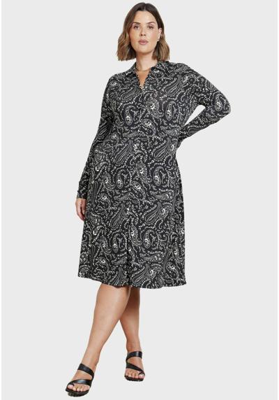 Трикотажное платье MONO PAISLEY LONG SLEEVE