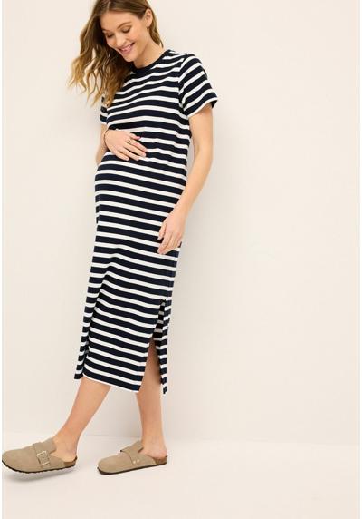 Трикотажное платье STRIPE REGULAR FIT