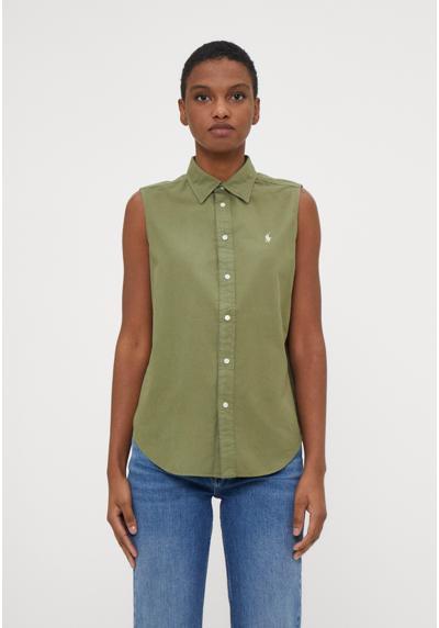 Топ COTTON OXFORD SLEEVELESS SHIRT