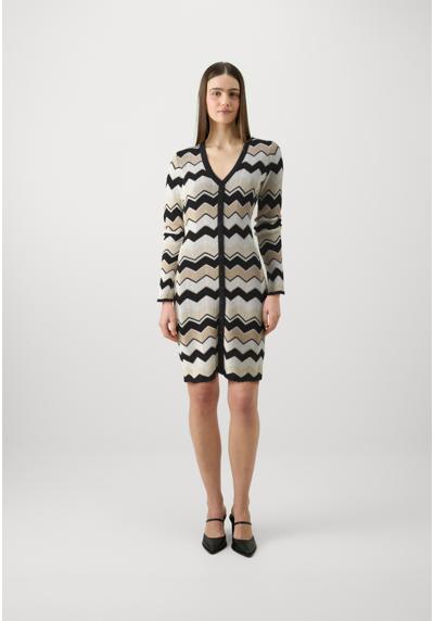 Платье-футляр CHEVRON STRIPE JENNA DRESS