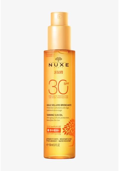 Шляпа NUXE SUN TANNING OIL FOR FACE AND BODY HIGH PROTECTION SPF 30