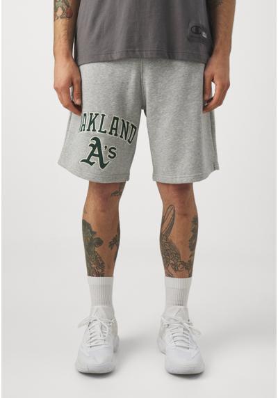 MLB OAKLAND ATHLETICS APPLIQUE STACK SHORT - Vereinsmannschaften