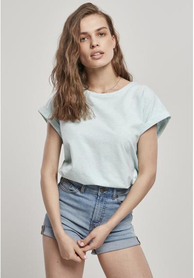 Футболка LADIES COLOR MELANGE EXTENDED SHOULDER TEE