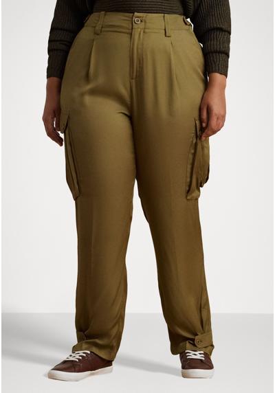 Брюки-карго TWILL CARGO ANKLE PANT