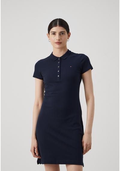 Трикотажное платье HERITAGE SLIM POLO DRESS