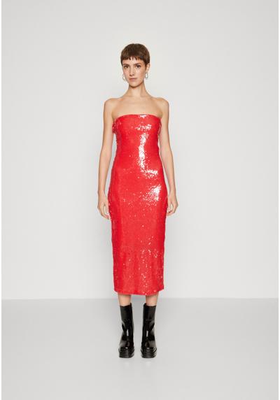 Коктельное платье SEQUIN MIDI TUBE DRESS