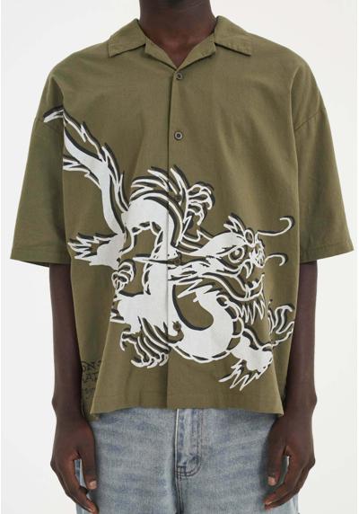 Рубашка OFFSET DRAGON CAMP SHORT SLEEVE