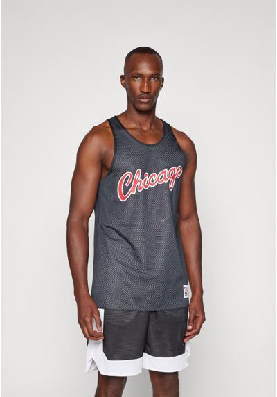 Топ NBA CHICAGO BULLS REVERSIBLE PRACTICE TANK VINTAGE LOGO