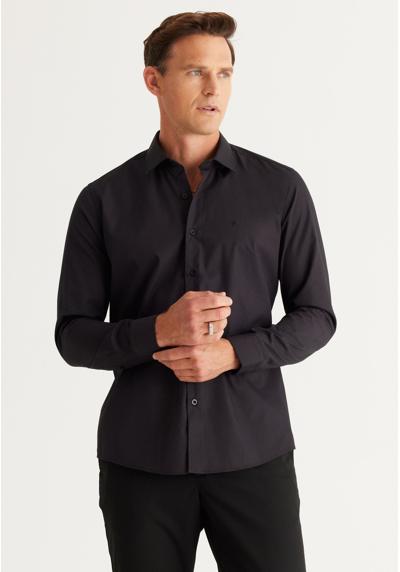 Рубашка SLIM FIT LONG-SLEEVED CVC SHIRT