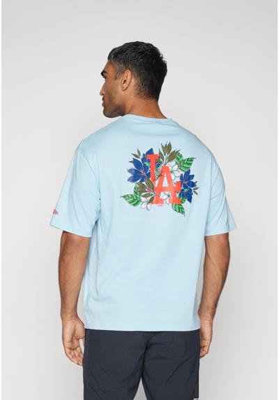 MLB LOS ANGELES DODGERS FLORAL GRAPHIC TEE - Vereinsmannschaften