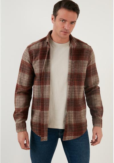 Рубашка PLAID PATTERNED