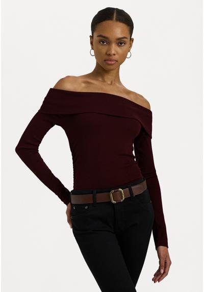 Кофта COTTON BLEND OFF THE SHOULDER TOP