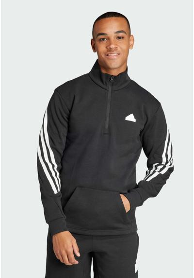 Кофта FUTURE ICON 3-STRIPES HALF-ZIP