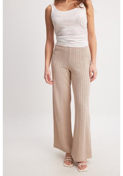 Брюки SIDE SLIT HIGH WAIST TROUSERS