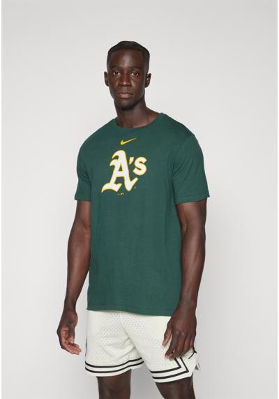 Футболка MLB OAKLAND ATHLETICS MEN'S FUSE LARGE LOGO TEE