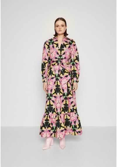 Платье DAVINA GRAPHIC FLOWER MAXI DRESS