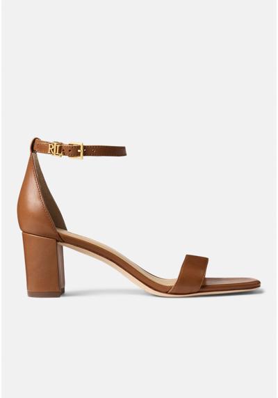 Сандалии LOGAN BURNISHED LEATHER SANDAL