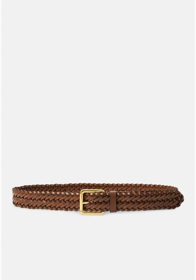 Ремень BRAIDED VACHETTA LEATHER BELT